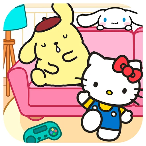 Game icon for Hello Kitty And Friends World by TapTapTales