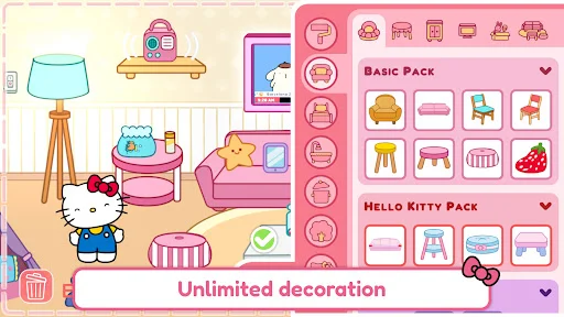Gameplay screenshot 2 from Hello Kitty And Friends World - Educational game